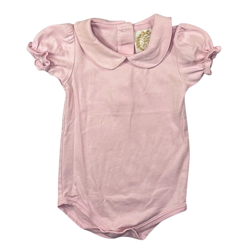 TBBC The Beaufort Bonnet Company Maude's Peter Pan Collar Shirt Pima Size 6-12M